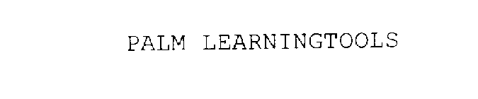 PALM LEARNINGTOOLS