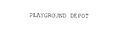 PLAYGROUND DEPOT