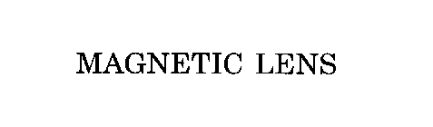 MAGNETIC LENS