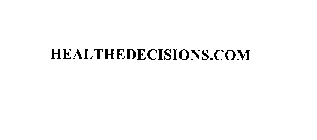 HEALTHEDECISIONS.COM