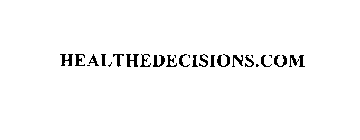 HEALTHEDECISIONS.COM