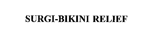 SURGI-BIKINI RELIEF