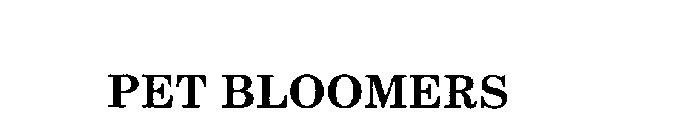 PET BLOOMERS