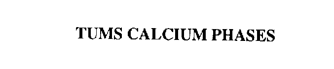 TUMS CALCIUM PHASES