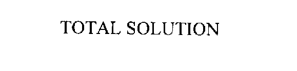 TOTAL SOLUTION