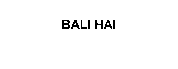 BALI HAI