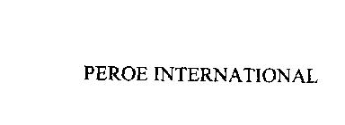 PEROE INTERNATIONAL