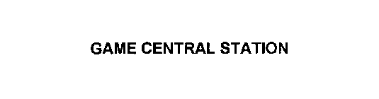 GAME CENTRAL STATION