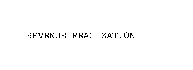 REVENUE REALIZATION