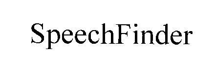 SPEECHFINDER
