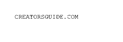 CREATORSGUIDE.COM