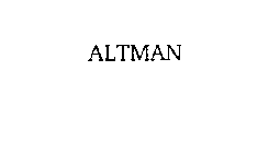 ALTMAN