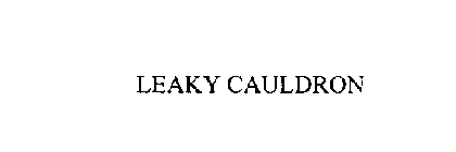 LEAKY CAULDRON