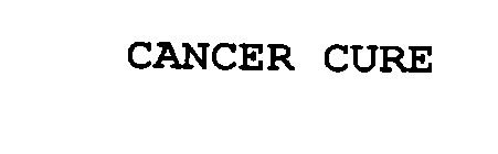 CANCER CURE