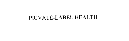 PRIVATE-LABEL HEALTH