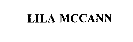 LILA MCCANN