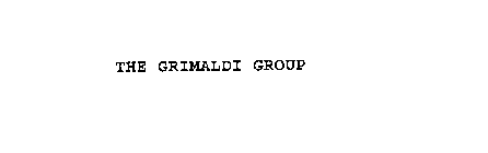 THE GRIMALDI GROUP