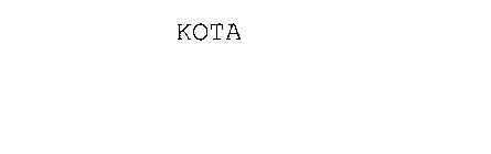 KOTA