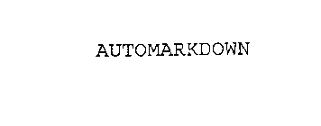 AUTOMARKDOWN