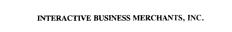 INTERACTIVE BUSINESS MERCHANTS, INC.
