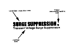 SURGE SUPPRESSION TRANSIENT VOLTAGE SURGE SUPPRESSORS