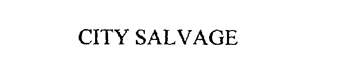 CITY SALVAGE