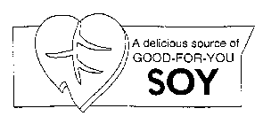 A DELICIOUS SOURCE OF GOOD-FOR-YOU SOY