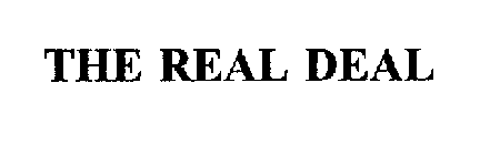 THE REAL DEAL