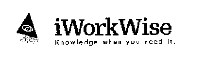 IWORKWISE KNOWLEDGE WHEN YOU NEED IT.