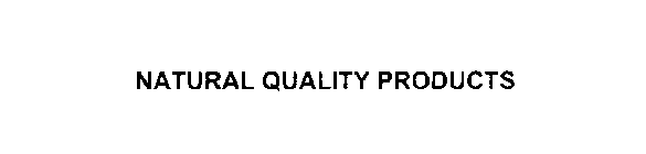 NATURAL QUALITY PRODUCTS