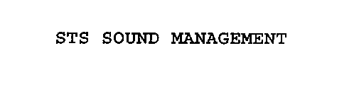 STS SOUND MANAGEMENT