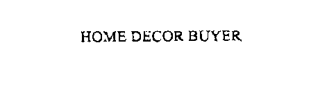 HOME DECOR BUYER