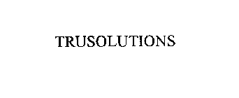 TRUSOLUTIONS