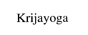 KRIJAYOGA