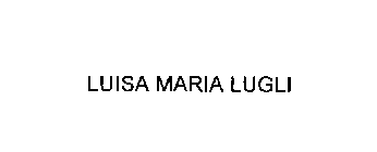 LUISA MARIA LUGLI