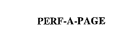 PERF-A-PAGE