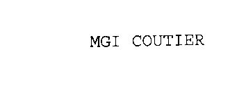 MGI COUTIER