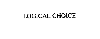 LOGICAL CHOICE