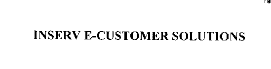 INSERV E-CUSTOMER SOLUTIONS