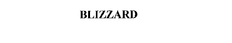 BLIZZARD