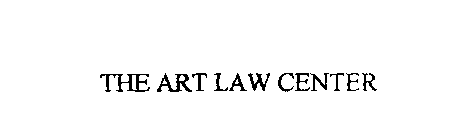 THE ART LAW CENTER