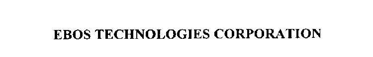 EBOS TECHNOLOGIES CORPORATION