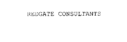REDGATE CONSULTANTS