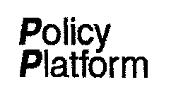 POLICY PLATFORM