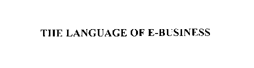 THE LANGUAGE OF E-BUSINESS