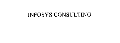 INFOSYS CONSULTING