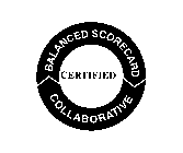 BALANCED SCORECARD COLLABORATIVE CERTIFIED