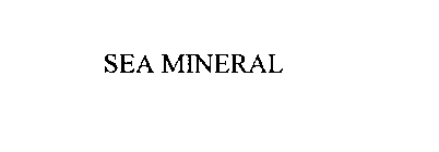 SEA MINERAL