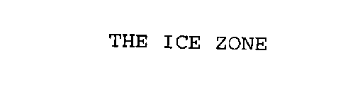 THE ICE ZONE