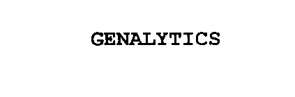 GENALYTICS